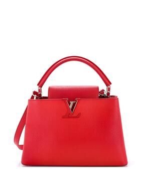 Louis Vuitton Capucines Bag Leather Pm #294698L19B